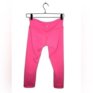 Lululemon Reversible Wunder Under Crop Legging Size 6